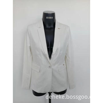 Women's knit elegant blazer